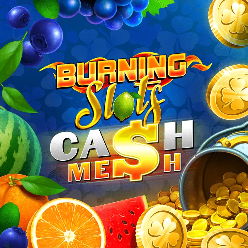 Обкладинка гри Burning Slots Cash Mesh у добірці Allwin UA