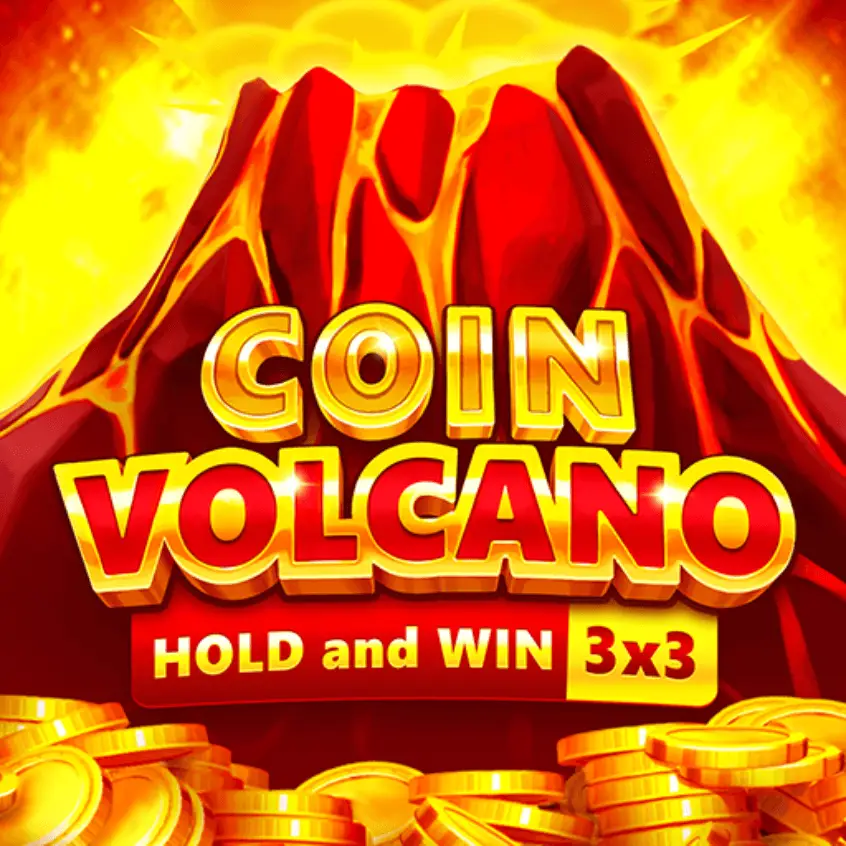 Обкладинка гри Coin Volcano у добірці Allwin UA