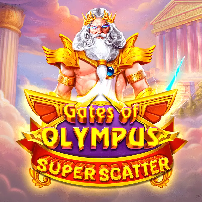 Обкладинка гри Gates Olympus Super Scatter у добірці Allwin UA