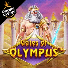 Обкладинка гри Gates of Olympus у добірці Allwin UA